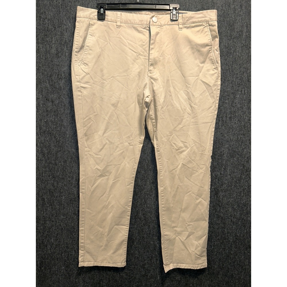 Bonobos Chino Pants Mens 40x30(29)Tan Khaki Slim Fit Cotton Stretch Twill
